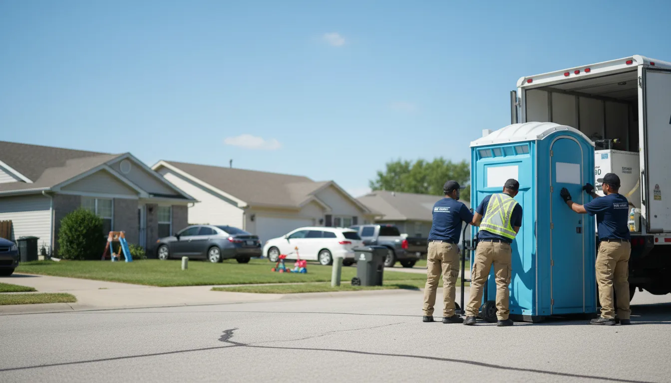 Standard Porta Potty Rentals in Pontiac, MO near me